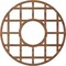 Ekena Millwork O'Neal Wood Fretwork Pierced Ceiling Medallion, Walnut, 28"OD x 10 1/8"ID x 1/4"T CMWP28X28X0250ONWA - alternate 2